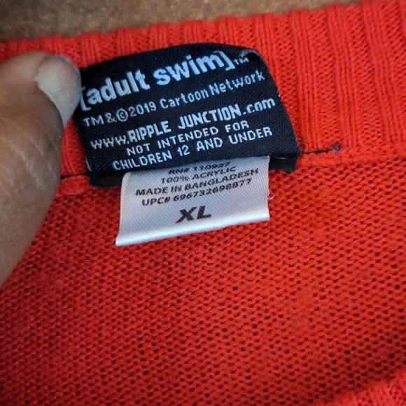 Rick And Morty "Merry Rickmas" Ugly Christmas Sweater Mens XL - Picture 4 of 5